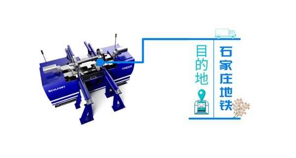 出發(fā)！目的地是2000公里外的石家莊地鐵